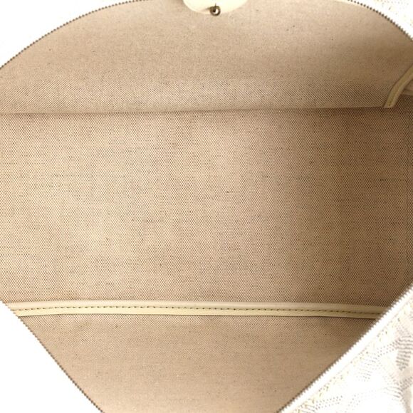 Goyard Artois Tote Coated Canvas MM White - Picture 5 of 8